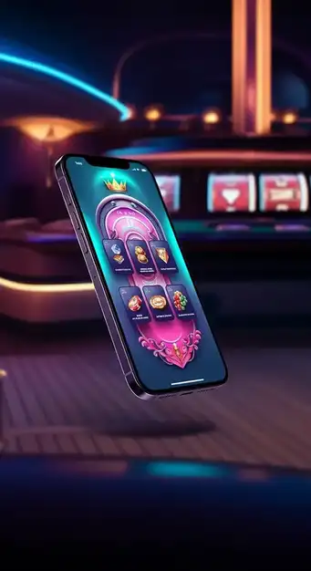 Stonevegas Casino : Aperçu de l'impressionnant design Fred Pierrafeu avec des machines à sous et des tables de casino en direct, montrant l'énorme sélection de plus de 27 000 jeux.